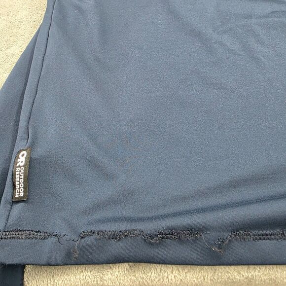 Outdoor Research Shirt Men's Blue Baritone Henley Performance Wicking Size XL - Picture 11 of 14